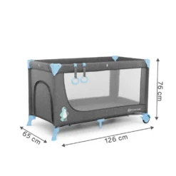 JOY-Reisebett Von Kinderkraft Blau -Babyprodukte Geschäft 4e30214eafbfb8853e9996f19db2da85