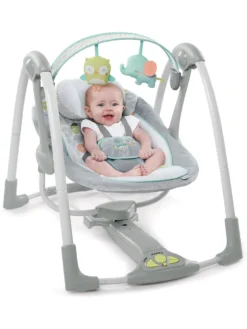 Ingenuity Swing ’n Go Portable Swing™ – Hugs & Hoots™ Schaukel; 10247 -Babyprodukte Geschäft 4e9004254fff35a821971a513e8b0ec0