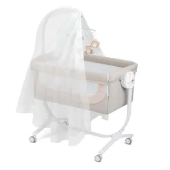 CAM Betthimmel Für Das Beistellbett Cullami Von CAM | Weitläufiger Schleier | Schützt Vor Luftzug Und Insekten | Leicht Waschbar