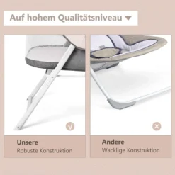 COSTWAY Stubenwagen Beistellbett Baby Babywiege Reisebett Schaukelwiege Mit Transporttasche Und Matratze Faltbar Klappbar Tragbar (grau) 11 COSTWAY Stubenwagen Beistellbett Baby Babywiege Reisebett Schaukelwiege Mit Transporttasche Und Matratze Faltbar Klappbar Tragbar (grau) -Babyprodukte Geschäft 4fb68f13a79bde4b6104f230f108846c