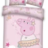 Nickelodeon Bettbezug Peppa Pig 140 X 200 Cm Rosa Bettwäsche Kinder