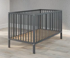 Babybett Babyzimmer Universal | Grau Matt Massiv -Babyprodukte Geschäft 51024824ed08e242aaed25af9fc34fa8