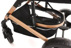 Pixini Kinderwagen Kalani 2in1 Schwarz / Gold (inkl. Regenplane Und Wickeltasche) -Babyprodukte Geschäft 51ba082044b426383a8ffc59cff452d7