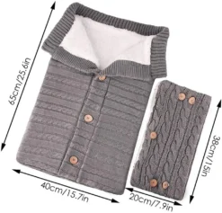 Baby Schlafsack Für Kinderwagen Winter Gestrickt Schlafsack Süße Samt Warme Tasche Pucksack Stricken Wickeln Abnehmbare Ärmel Strick Decke Schlafsack Swaddle Für Babys Neugeboren 0-18 Monat 11 Baby Schlafsack Für Kinderwagen Winter Gestrickt Schlafsack Süße Samt Warme Tasche Pucksack Stricken Wickeln Abnehmbare Ärmel Strick Decke Schlafsack Swaddle Für Babys Neugeboren 0-18 Monat -Babyprodukte Geschäft 558e923bb1ffef0f32b14ee5aa41d95e
