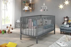 Babybett Babyzimmer Universal | Grau Matt Massiv -Babyprodukte Geschäft 55b55234e1cd36b6fedfdae696e5d2a0
