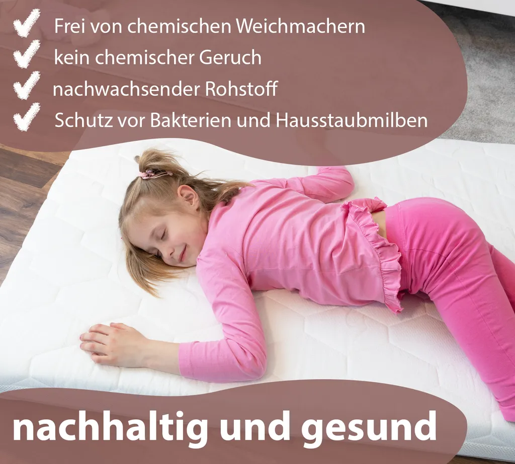 Alcube® Kindermatratze 80 X 160 X 10 Cm ECO Aus Kokos Und Kaltschaum / Gemütliche Matratze Für Kinderbett Kaltschaum Matratze 80x160 I Körpergewicht Bis 60 Kg I Jugendmatratze Kaltschaummatratze 160x80 Cm 7 Alcube® Kindermatratze 80 X 160 X 10 Cm ECO Aus Kokos Und Kaltschaum / Gemütliche Matratze Für Kinderbett Kaltschaum Matratze 80x160 I Körpergewicht Bis 60 Kg I Jugendmatratze Kaltschaummatratze 160x80 Cm – Bild 7
