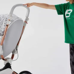 Daliya® TURNIYO 360° Premium 2in1 Kinderwagen Mit Sportsitz & Babywanne Buggy Kombikinderwagen (Braun Mit Motiv) -Babyprodukte Geschäft 5653d04b80c305cb01cce7f648abd631