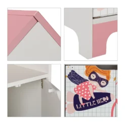 Relaxdays Kinderregal Heldin Mit Türen -Babyprodukte Geschäft 598110a87ece0e3bcd46363aa218174b