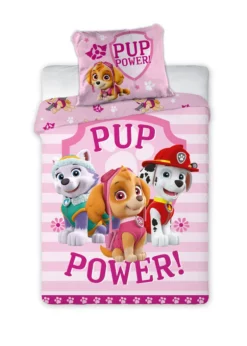 SPIN MASTER Paw Patrol Kleinkind Bettwäsche Set 100x135 40x60cm Baby Kinder Baumwolle
