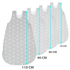 Winterschlafsack Baby 110 Cm Mit Reißverschluss - Winter Babyschlafsack Warmer Kinder Schlafsack Aus Baumwolle Sternen -Babyprodukte Geschäft 59fbb74a6771cc6954b359f63b8ff073