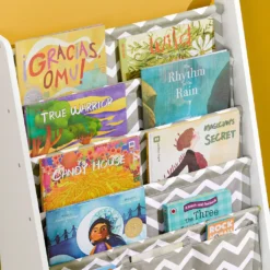 SoBuy KMB50-HG Kinder-Bücherregal Hängefächerregal Zeitungsständer Mit 4 Ablagefächern Büchergestell BHT Ca: 63x76x28cm 10 SoBuy KMB50-HG Kinder-Bücherregal Hängefächerregal Zeitungsständer Mit 4 Ablagefächern Büchergestell BHT Ca: 63x76x28cm -Babyprodukte Geschäft 5ae8280817e2120c687ce3185516ec5c