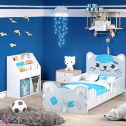 Vicco Kinderregal Luigi Weiß 72 X 79 X 30,7 Cm Holzwerkstoff -Babyprodukte Geschäft 618ea13bf93324c6f23f6893794f3869