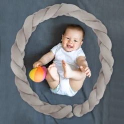 Lospitch 3M Baby Nestchen Bettschlange Babyschlafhilfe Kinder Baby Stereotypes Kissen Grau -Babyprodukte Geschäft 6274bbb122a95c6e3d4b3f47b4380d73 1