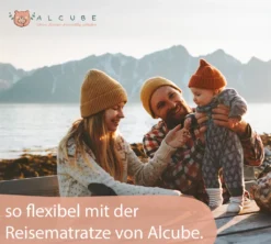 Alcube® Reisebett Matratze 60 X 120 X 7 Cm Klappmatratze – Für Ein Baby Reisebett Oder Gästematratze Inkl. Matratzenhülle Weiß -Babyprodukte Geschäft 631dbb77958549613a8ae5114ee30dcb 1