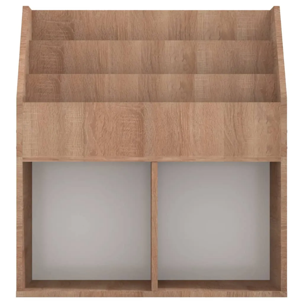 VidaXL Kinder-Bücherregal Sonoma-Eiche 71x30x78,5 Cm Holzwerkstoff 5 VidaXL Kinder-Bücherregal Sonoma-Eiche 71x30x78,5 Cm Holzwerkstoff – Bild 5