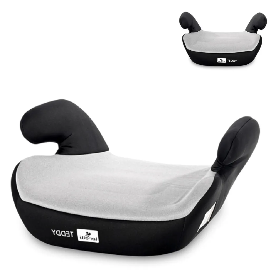 Lorelli Sitzerhöhung Teddy Gruppe 2/3 Bis 12 Jahre (15 - 36kg) Abnehmbarer Bezug Grau/schwarz 2 Lorelli Sitzerhöhung Teddy Gruppe 2/3 Bis 12 Jahre (15 - 36kg) Abnehmbarer Bezug Grau/schwarz – Bild 2
