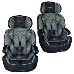 XL-518-Grau Auto Kindersitz / Sitzerhöhung (Schwarz/Grau) Für Kinder Von 9 - 36 Kg (Klasse I, II, III) Mit ISOFIX -Babyprodukte Geschäft 65d1f688b0dbca50176b057ac7b48097