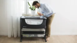 Lionelo Timon Beistellbett Mit Matratze Babybett Babywiege Reisebett Faltbar -Babyprodukte Geschäft 66e47e417e1a4af07fa45273b6c7120f