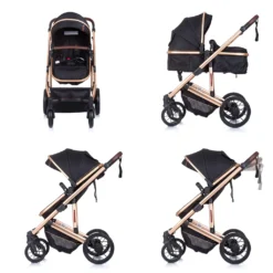 Chipolino Kombikinderwagen 2 In 1 Enigma, Sitz Umbaubar, Wickeltasche, Bis 22 Kg Schwarz -Babyprodukte Geschäft 6a99c567ead37d49b4f8889650662f62