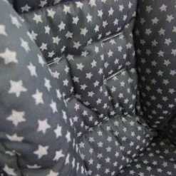 BAMBINIWELT Ersatzbezug, Sitzkissen, Bezug Für Peg-Perego-Prima-Pappa-Diner STERNE Türkis -Babyprodukte Geschäft 6b990851dad887fb5d47c8d8d7edd91c