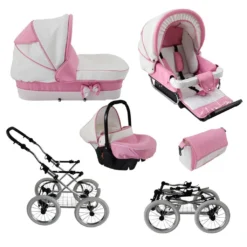 Retrokinderwagen Set Buggy Babyschale Und Isofix Optional Giulietta By SaintBaby Blue White Dots 06 2in1 Ohne Babyschale -Babyprodukte Geschäft 6bf5dfb9717bd9668d3ff279fbc5c192