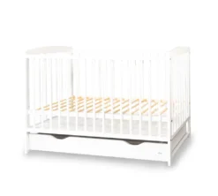 Alcube® Mitwachsendes Babybett 60 X 120 Cm Mit Schublade Gitterbett 120x60 Kiefernholz Zum Kinderbett Umbaubar In Weiß -Babyprodukte Geschäft 6fd7a35a29db20ecb6a366b563e0ce3d