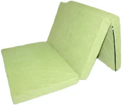 Baby Matratze Für Reisebett Kinderbett Babybett Faltmatratze Klappbar - Grün