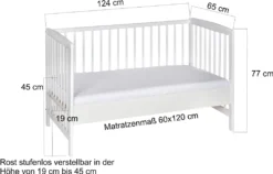 Schardt Beistellbett Micky 60x120 Cm, Weiß Lackiert 5 Schardt Beistellbett Micky 60x120 Cm, Weiß Lackiert -Babyprodukte Geschäft 73f45946180011883f4f16db899a8c5e