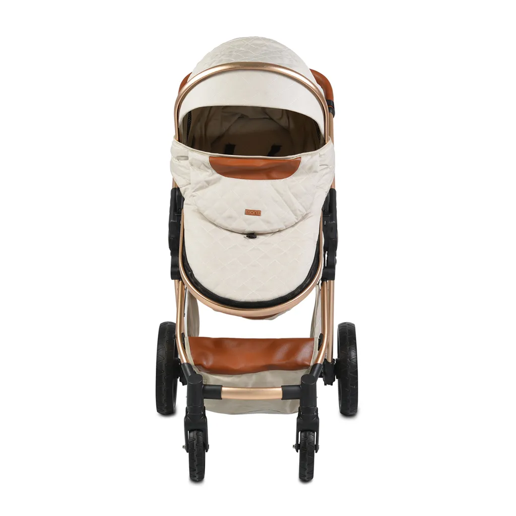 Moni Kinderwagen Alma Sportsitz Tragetasche Umbaubar Wickeltasche Sitz Umkehrbar Beige 4 Moni Kinderwagen Alma Sportsitz Tragetasche Umbaubar Wickeltasche Sitz Umkehrbar Beige – Bild 4