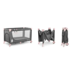 JOY-Reisebett 2in1 Von Kinderkraft Mit Zubehör Rosa -Babyprodukte Geschäft 779023f91b924de87a4fb1397a924de7