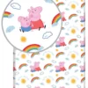 Möbel Spannbettlaken Peppa Pig, 90 X 200 + 25 Cm Bettlaken Bettlaken