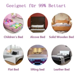 Zehnhase Bettgitter Bettschutzgitter Kinderbettgitter Babybettgitter 120 Cm, Grau, 1 Seite -Babyprodukte Geschäft 7aeec8312b125ff4ba9c169d90f8e2e1