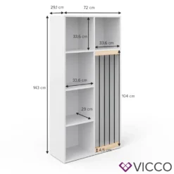 Vicco Kinderregal Marvin Weiß 143 X 72 X 29,1 Cm Holzwerkstoff 9 Vicco Kinderregal Marvin Weiß 143 X 72 X 29,1 Cm Holzwerkstoff -Babyprodukte Geschäft 7ba3b750f33f316d906001b6af2e399b