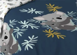 2tlg. Kinder Bettwäsche 140x200cm Koala Baumwolle Bettdecke Bettgarnitur Blau -Babyprodukte Geschäft 7de8faf336daa62b7f07d314c709e9f3
