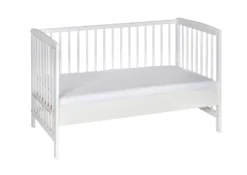 Schardt Beistellbett Micky 60x120 Cm, Weiß Lackiert