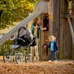 Bergsteiger Venedig Nostalgie / Retro Kinderwagen, 3-in-1 Kombikinderwagen, Megaset 10-teilig Inkl. Babyschale, Babywanne, Sportwagen Und Zubehör -Babyprodukte Geschäft 8136e543c5eb08ca36e82ed3434fea57