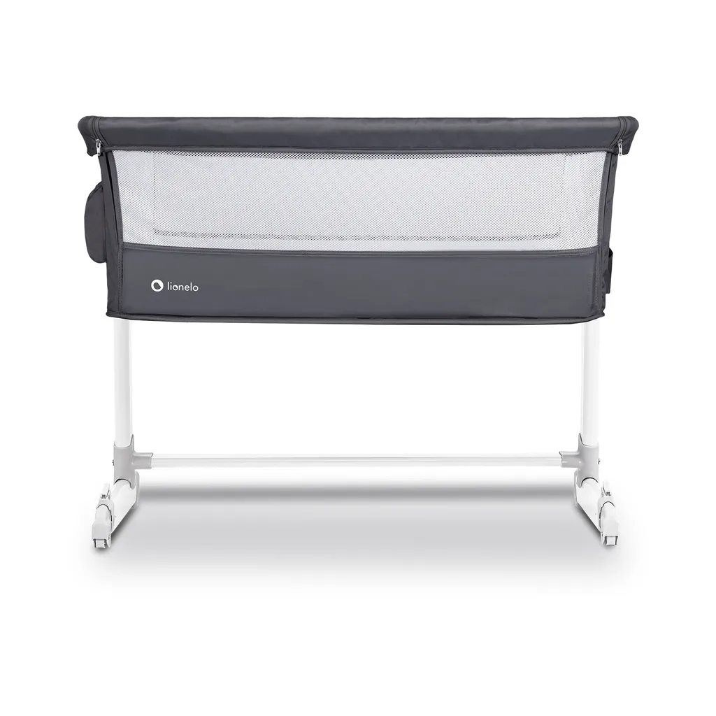 Lionelo Theo 2in1 Reisebett Beistellbett Kinderbett Ab Geburt Bis 9kg Dunkelgrau 10 Lionelo Theo 2in1 Reisebett Beistellbett Kinderbett Ab Geburt Bis 9kg Dunkelgrau – Bild 10