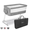 Lionelo Theo 2in1 Reisebett Beistellbett Kinderbett Ab Geburt Bis 9 Kg Grau