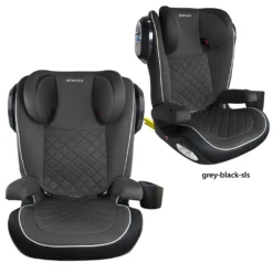 XOMAX A23 Auto Kindersitz Mit ISOFIX (Gruppe II, III) 15 - 36 Kg, Farbe:grey-black-sls -Babyprodukte Geschäft 86999aea10d36f174a86cd1158ca53a4