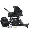 Bergsteiger Rio Kinderwagen, 2-in-1 Kombikinderwagen, Megaset 10-teilig, Sportwagen Und Zubehör