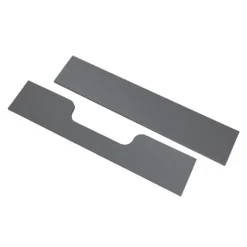 Babyzimmer Bettseiten Für Umbau Zum Kinderbett Mats Grau Melamin 140 X 27 X 2 Cm