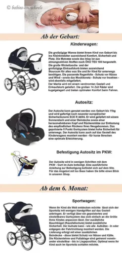 Kinderwagen Retro 3 In 1 „Roan Emma“ (E-73) – Sportsitz, Autositz Und Mega Zubehör -Babyprodukte Geschäft 88c809353e3b8b69af68cca92f78dce0