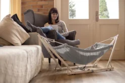 Amazonas Babyhängematte Koala Silver Edition Inklusive Holzgestell -Babyprodukte Geschäft 8c58a8b973c9a1c4c4d812d54f6fc4f5