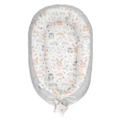 Babynestchen Set Neugeborene 90x50 Cm Baumwolle - Kuschelnest Baby Nestchen 6-teilig Kokon Mit Sinneswürfel Wärmekissen Eule -Babyprodukte Geschäft 8dc7f3e221a428cbd914180b1e889a14