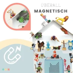 TUX Regal Haus Für 42 Tonies Und Toniebox - Magnetisches Wandregal Für Toniefiguren -Babyprodukte Geschäft 90d9828af35b5ff7cc31dd10a1dc34a2