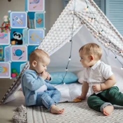 Relaxdays Kinder Steckregal Mit 15 Fächern 12 Relaxdays Kinder Steckregal Mit 15 Fächern -Babyprodukte Geschäft 90efbbad29cd75bf1060fd53f278f239