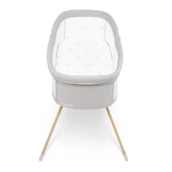 LIONELO Malin Evo Kinderbett, Babywiege, Reisebett Für Babys Mit Matratze, Kinderreisebett, Reisegitterbett, Von 0 Bis 9 Kg, Vordach, Moskitonetz, Klappbar, Schaukelsystem, Liegeverstellung, Schnelle Montage, Reisetasche, Leicht -Babyprodukte Geschäft 918765b9e0ba064c3275bdab3120039d