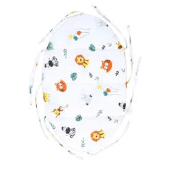 Babynest Neugeborene Nestchen Baby – Velvet Kuschelnest Mit Zopf Kissen Zerlegbares Set Zweiseitig Babynestchen Babybett 75X45, Safari -Babyprodukte Geschäft 930ce60e39ea50988f0c14c27fa01e51