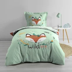 Kinderbettwäsche-Set FUCHS, Baumwolle, 140 X 200 Cm -Babyprodukte Geschäft 9784a0531bb6cf233f1661d08e4d910f