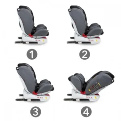 Kidwell Autositz OrbitGruppe 0 - 3 Isofix Grau -Babyprodukte Geschäft 98da1c37a8db822d61f6c8ac6f812264